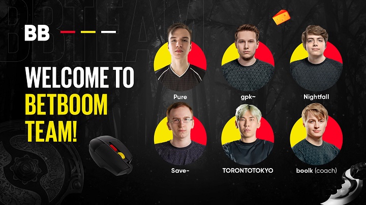 BetBoom собрал новую команду по Dota 2! В нее вошли Pure, gpk~, Nightfall, Save−, TORONTOTOKYO и boolk BetBoom собрал новую команду по Dota 2! В нее вошли Pure, gpk~, Nightfall, Save−, TORONTOTOKYO и boolk
