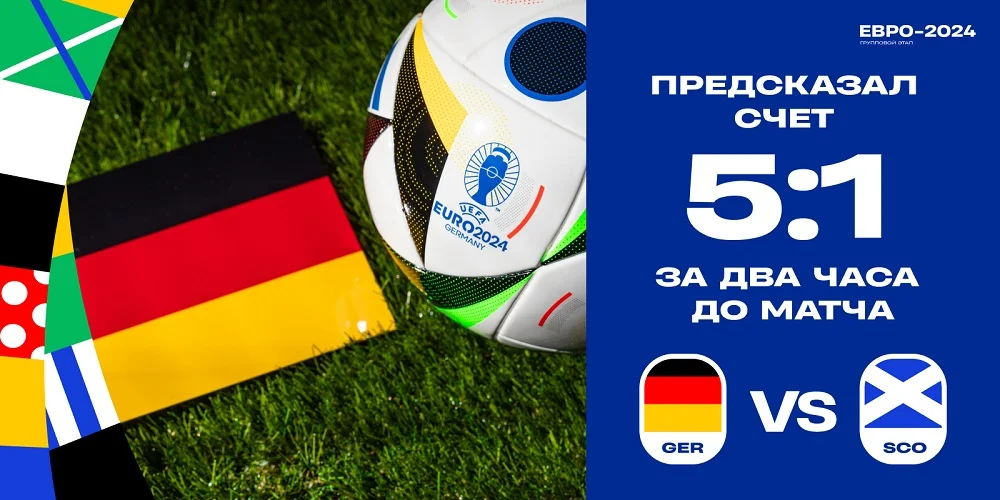 Игрок Betera угадал исход матча-открытия Евро-2024. Узнали подробности!