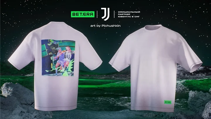 Betera и “Ювентус” выпустили стильный мерч с артом белорусского художника