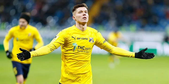 К концу первого тайма «Ростов» обыгрывает «Спартак» 2:1