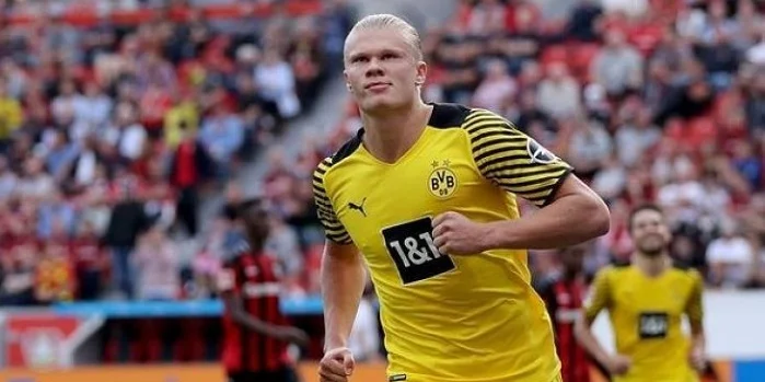 Холанд забил 18 голов в 19 играх за Норвегию Холанд забил 18 голов в 19 играх за Норвегию
