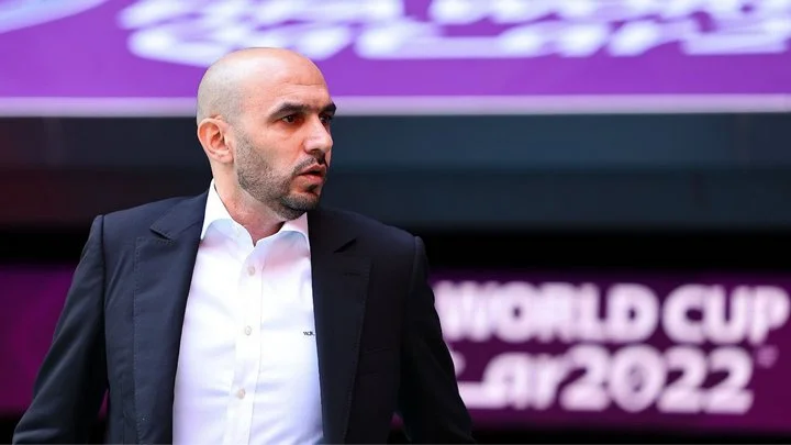 Тренер Марокко Валид Реграги о 2:0 с Бельгией: «Когда отменили первый гол, я был в восторге. Я знал, что благодаря этому мы еще больше захотим обыграть соперника» Тренер Марокко Валид Реграги о 2:0 с Бельгией: «Когда отменили первый гол, я был в восторге. Я знал, что благодаря этому мы еще больше захотим обыграть соперника»