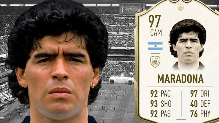 Диего Марадону удалили из FIFA 22 Диего Марадону удалили из FIFA 22
