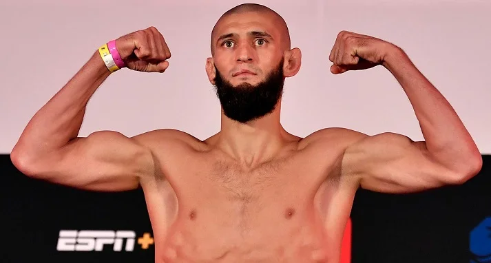 Чимаев в рейтинге UFC поднялся на третье место в полусреднем весе