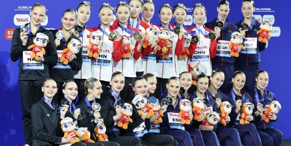 Брусникина о медальном плане на ЧМ: всегда ждем от синхронисток золото, но бывает и так