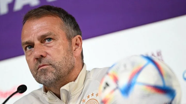 Ханс-Дитер Флик про 1:1 с Испанией: «Команда добилась колоссального успеха, я горжусь ей» Ханс-Дитер Флик про 1:1 с Испанией: «Команда добилась колоссального успеха, я горжусь ей»