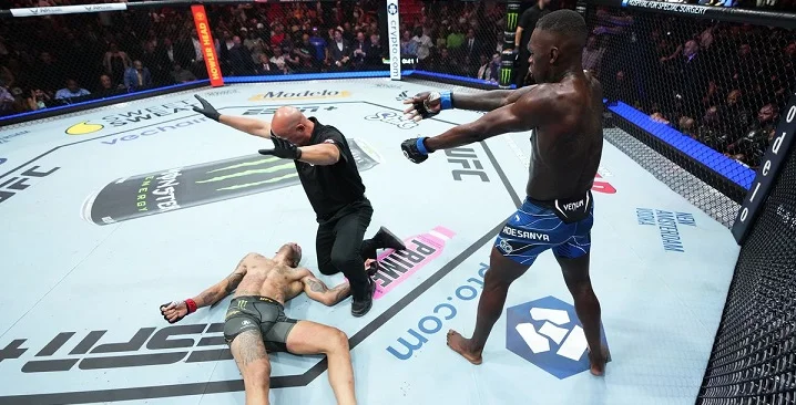 Алекс Перейра опустился на девятое место в рейтинге P4P