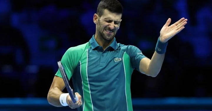 Новак Джокович проиграл Синнеру в матче Итогового турнира ATP