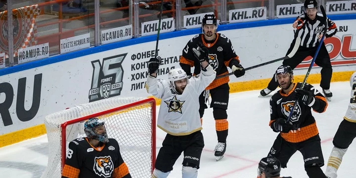 Адмирал — Амур. Прогноз на матч КХЛ (30 декабря 2022 года) Адмирал — Амур. Прогноз на матч КХЛ (30 декабря 2022 года)