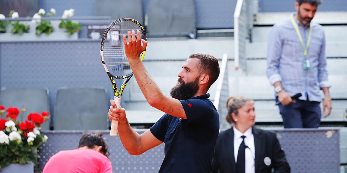 Бенуа Пэр — Давид Гоффен. Прогноз на матч ATP Экс-ан-Прованс (2 мая 2023 года)
Бенуа Пэр — Давид Гоффен. Прогноз на матч ATP Экс-ан-Прованс (2 мая 2023 года)
