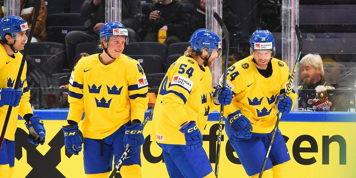 Швеция — Латвия. Прогноз и ставки на матч Чемпионата мира (25 мая 2023 года)