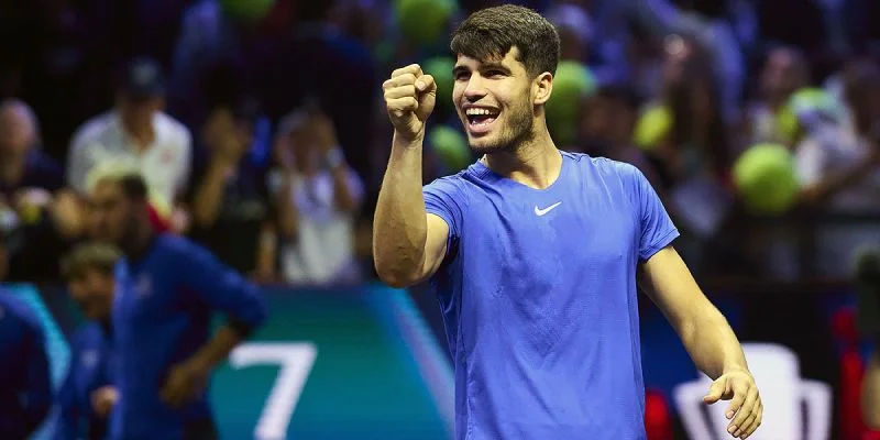 Мпеши — Алькарас. Прогноз и ставки на матч ATP Пекин (27 сентября 2024 года)
Мпеши — Алькарас. Прогноз и ставки на матч ATP Пекин (27 сентября 2024 года)